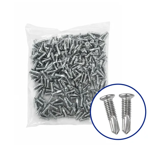 합성데크 클립 연결피스 SUS410 스텐 양날 직결피스 10x16mm 300개, 1세트