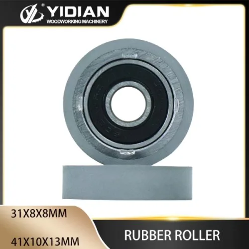 Homag 엣지 밴딩 기계용 고무 복사 휠  스니핑 롤러 RBR004 31*8*8mm 2 개