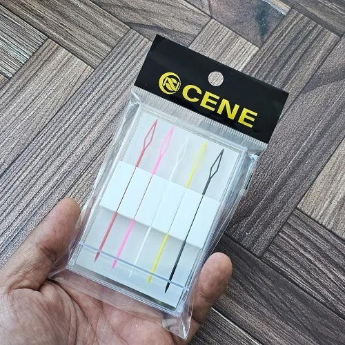 카포스 세네 라인코치 5개입 1세트 낚시 줄빼기 가이드링 합사끼우기 가이드통과 라인빼기, 5개입, 1세트