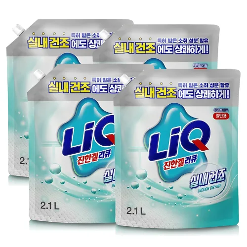 리큐 진한겔 하이브리드 실내건조 일반용 액상세제 리필
