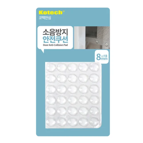코텍스 안심가드 소음방지 쿠션 투명범퍼