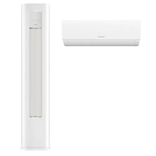 캐리어 멀티형 에어컨 인버터 1등급 2in1 wifi 17평+6평형 OAMB-0705NAWMD 에어린 AI냉방 클린케어 전국 배송 무료 기본설치비 실외기 포함, OAMB-0705NAWMD, 일반배관형