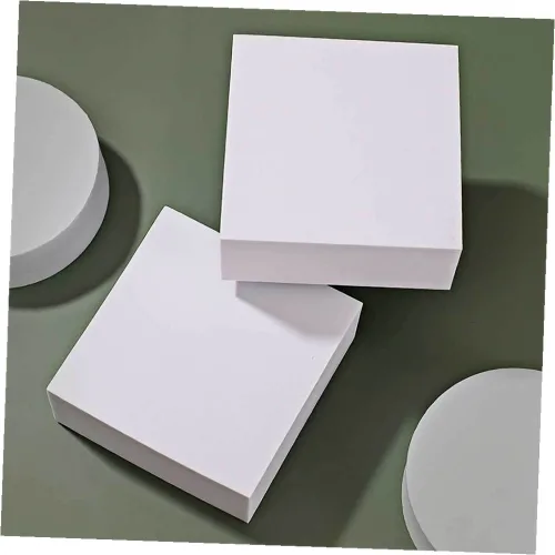 제품 사진촬영 소품용 화이트 사각 받침대 10x10x4cm EVA 소재 악세사리 진열 디스플레이 박스