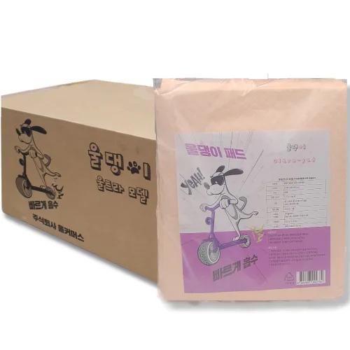 울댕이패드 대형견 특대형 애견 배변패드 90X100 130g 1박스, 60개입, 1박스