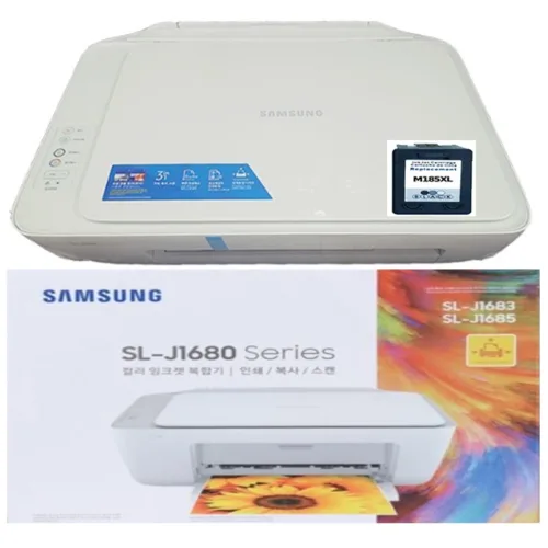 삼성잉크젯프린터 SL-J1680 SERIES SL-J1685 검정특대용량호환잉크포함 복사/스캔기능, SL-J1685
