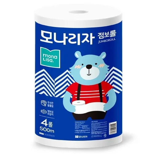 모나리자 1겹 점보롤, 500m, 4개입, 1개