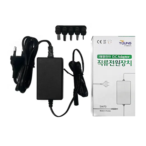 태영전자 전자식아답터 TY 6V 2A 코드일체형, 단일색상, 1개