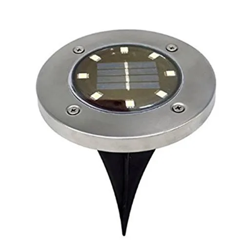 8LED 태양광 태양열 충전 매립등 정원등 외부등 조명