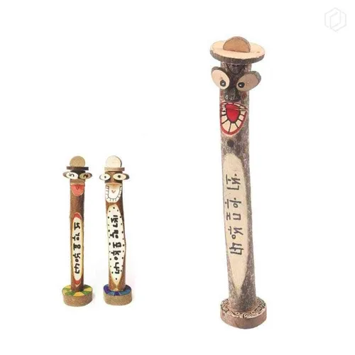 어린이 DIY 장승 만들기 세트 X5개 나무 우드 공예