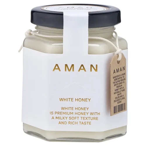 AMAN 키르기스스탄 화이트 허니, 250g, 1개