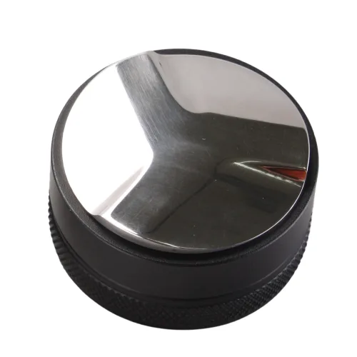 디스트리뷰터 레벨링 툴 탬퍼 58mm 덴테이션 마카롱 커피 탬퍼, 1개, 블랙 53mm