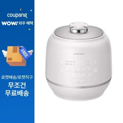 쿠첸 2.1 초기압 121 마스터+ 풀스테인리스 IH 전기 압력밥솥 6인용, CRT-PBWP0610SR