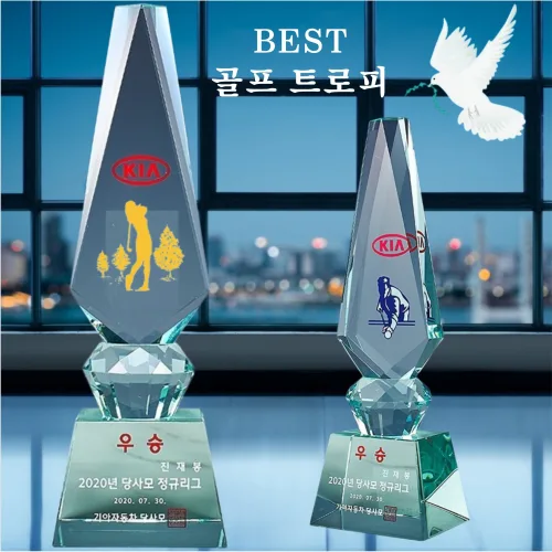 마이다스 골프트로피 당구트로피 홀인원패 이글패 싱글패 파크골프 우승 준우승 리어리스트, 1개