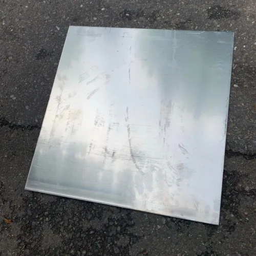 알미늄판절단 0.5T 100X100(mm), 1개
