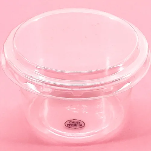 정담 원형 보틀케이크 용기 PET, 투명, 50개
