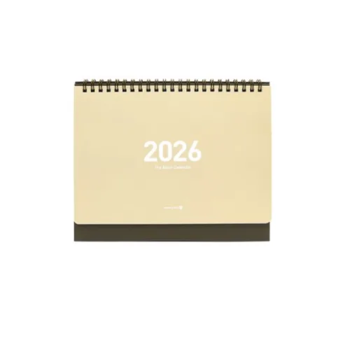 비움 모닝 스탠딩 캘린더 2026 중(210 x 177 x 80 mm)