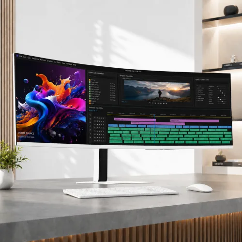 49UW199GW 5K DQHD PD65 165Hz 화이트, 일반, 124cm