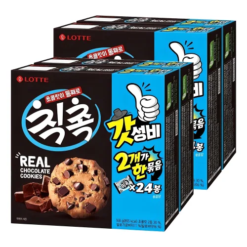 롯데제과 칙촉 오리지널, 168g, 4개