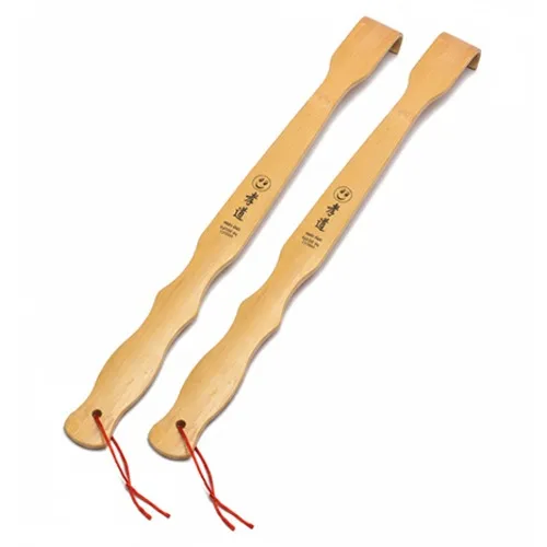 언더보스 고급 대나무 효자손 45.5cm, 혼합색상, 2개