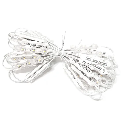 인터원 LED 3구모듈 50개묶음 IP68 국산 DC12V KS인증 삼성led칩, 1세트, 전구색