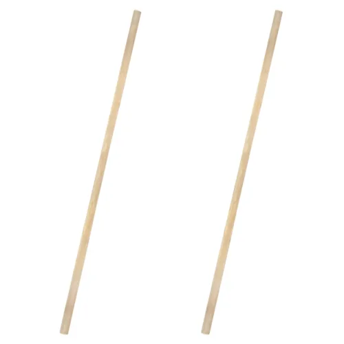 월드크린 고급 나무 니스 봉 자루 120cm, 2개, 단일색상