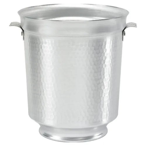 아그넬리 샴페인 와인 아이스 버켓 Hammered Silver, 1개, 7L