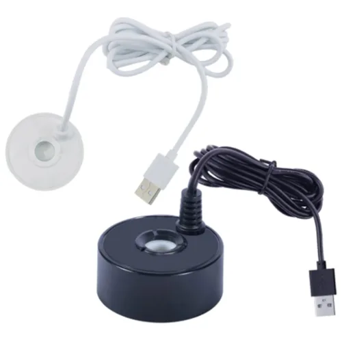 실내 안개 발생기 USB 미스트 제조기 생성기 수족관 테라리움 비바리움, 1개, 5W