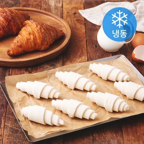 [로켓프레시] 맨치트 크로와상골드 생지 20개입 (냉동), 1.1kg, 1개입, 1개
