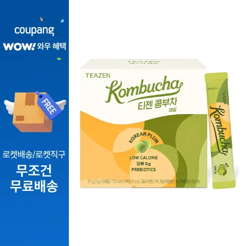 티젠 콤부차 매실, 5g, 50개입, 1개