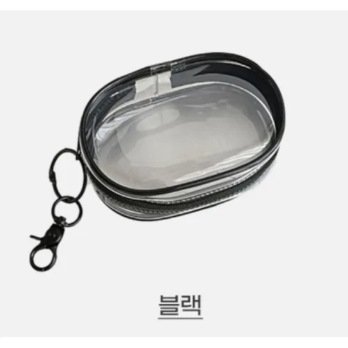 씨트루 PVC 화장품 인형 수납 키링 미니파우치