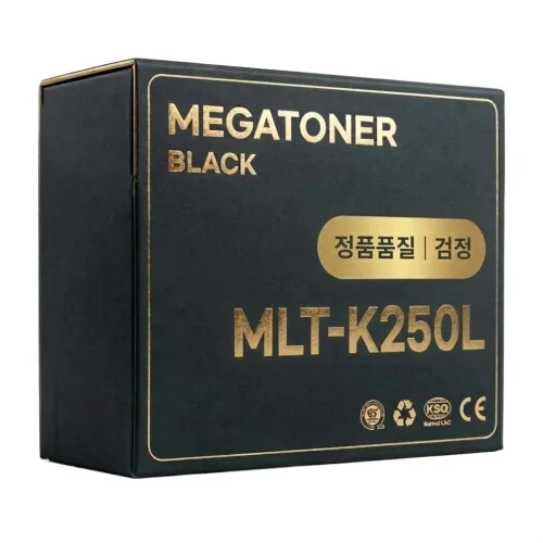 메가 토너 삼성 호환 MLT-K250L SL-M2893FW M2843DW M2630 M2680FN, 1개, 검정
