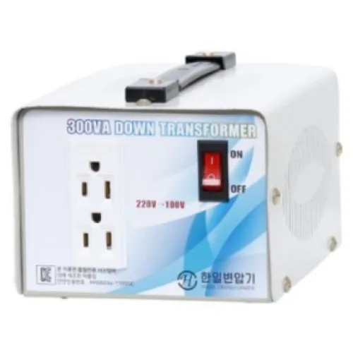 300va 220-100 다운변압기 / 한일트랜스/도란스/ 일본제품을 한국에서 사용, 1개