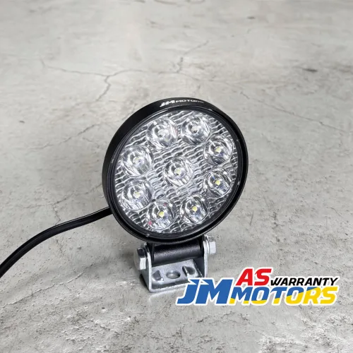 제이스 보증수리 미니 LED 서치라이트 작업등 후미등 써치라이트, 1개, 미니 9구원형  (JMS-MR27S/12.24V겸용)