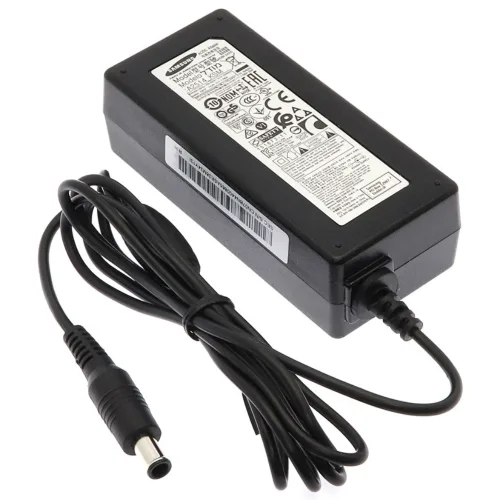 삼성 정품 14V 1.786A 25W 분리형 모니터 어댑터 A2514 LS22C300 LS23A300 S23B350H S23B370H 충전기, 블랙, 1개