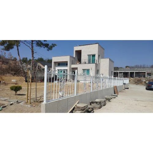 휀스 디자인휀스 울타리 단조휀스 난간 전원주택 아트 펜스 SH050, 화이트