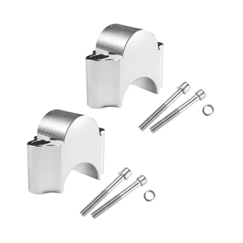 핸들 바 클램프 라이저 어댑터 7/8 "22mm 1 ''25mm 오토바이 ATV 피트 자전거 핸들 바 라이저