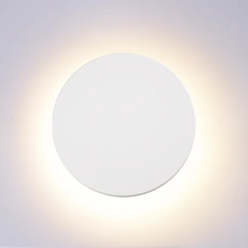 안트 LED 실내 실외 심플 원형 벽등 180파이 10W 벽부등 전구색, VZ_화이트