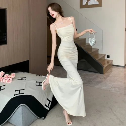 뉴욕멋쟁이 제인 머메이드 나시 롱원피스