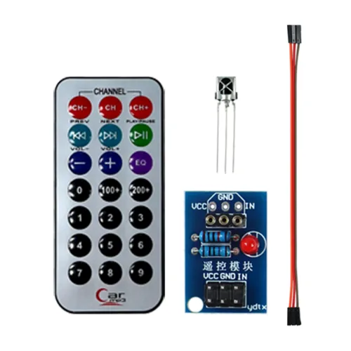 아두이노 적외선 리모컨 세트(적외선 리모컨, 수신센서) / Arduino IR Remote, 1개
