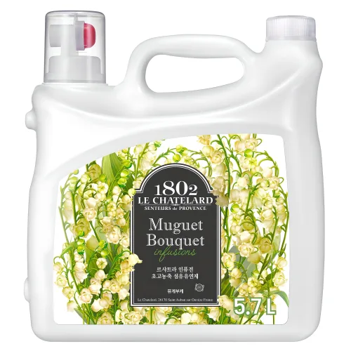 르샤트라1802 인퓨전 초고농축 섬유유연제 뮤게 부케 본품, 5.7L, 1개