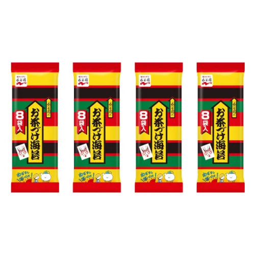 나카타니엔 오차즈케 김맛 8봉 x 4개, 8g, 4개
