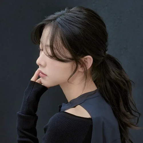 [수제탑커버] 사이드뱅 글램컬 (모스트사)