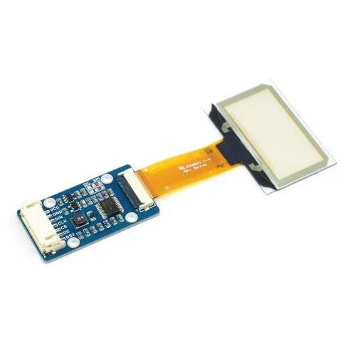 1.51인치 투명 OLED 디스플레이 모듈 (128x64, SPI, I2C), 1개