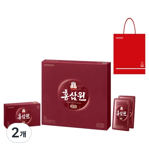 홍삼원 코어 30p, 2개, 1.5L