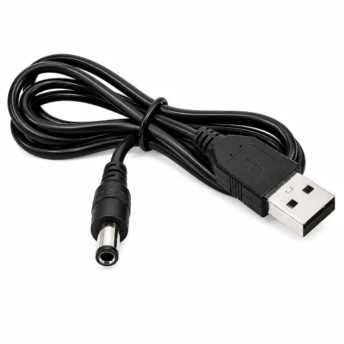 티놀지 USB 전원케이블 DC5V연결케이블 USB to DC 외경 5.5mm X 내경 2.1mm