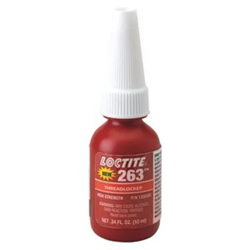 LOCTITE 나사고정제 록타이트 263(10ml) 고강도/적색, 1개