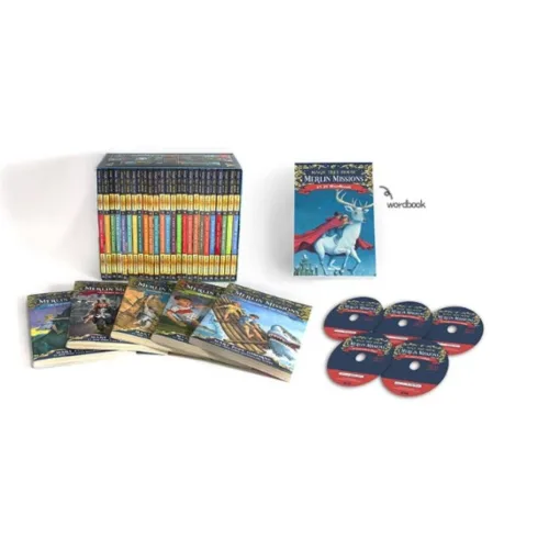 Magic Tree House -Merlin Missions 1~25 Set (Book+CD+Wordbook), Penguin Random House