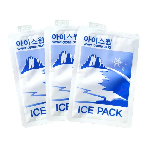 아이스원 15x20cm 1000개 +물주입기 젤아이스팩 얼음팩 아이스팩반제품 택배용 소형 쿨팩 보냉 테이크아웃 배달, 1000개, 1세트
