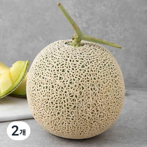 [로켓프레시] 새벽경매 머스크 메론, 1.9kg, 2개