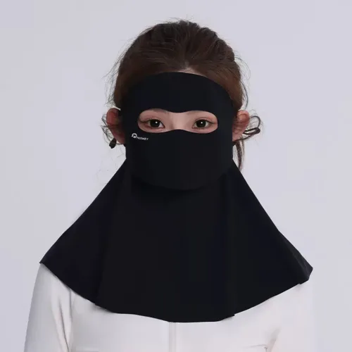 아이스실크 자외선 차단 마스크 전면 가리개 운전용 야외 차양 음료 섭취 가능 여름 쿨마스크 안티포깅
